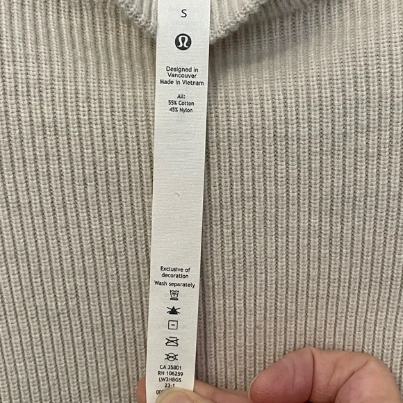 Lululemon Ribbed Knit Sweater - Picture 2 of 5